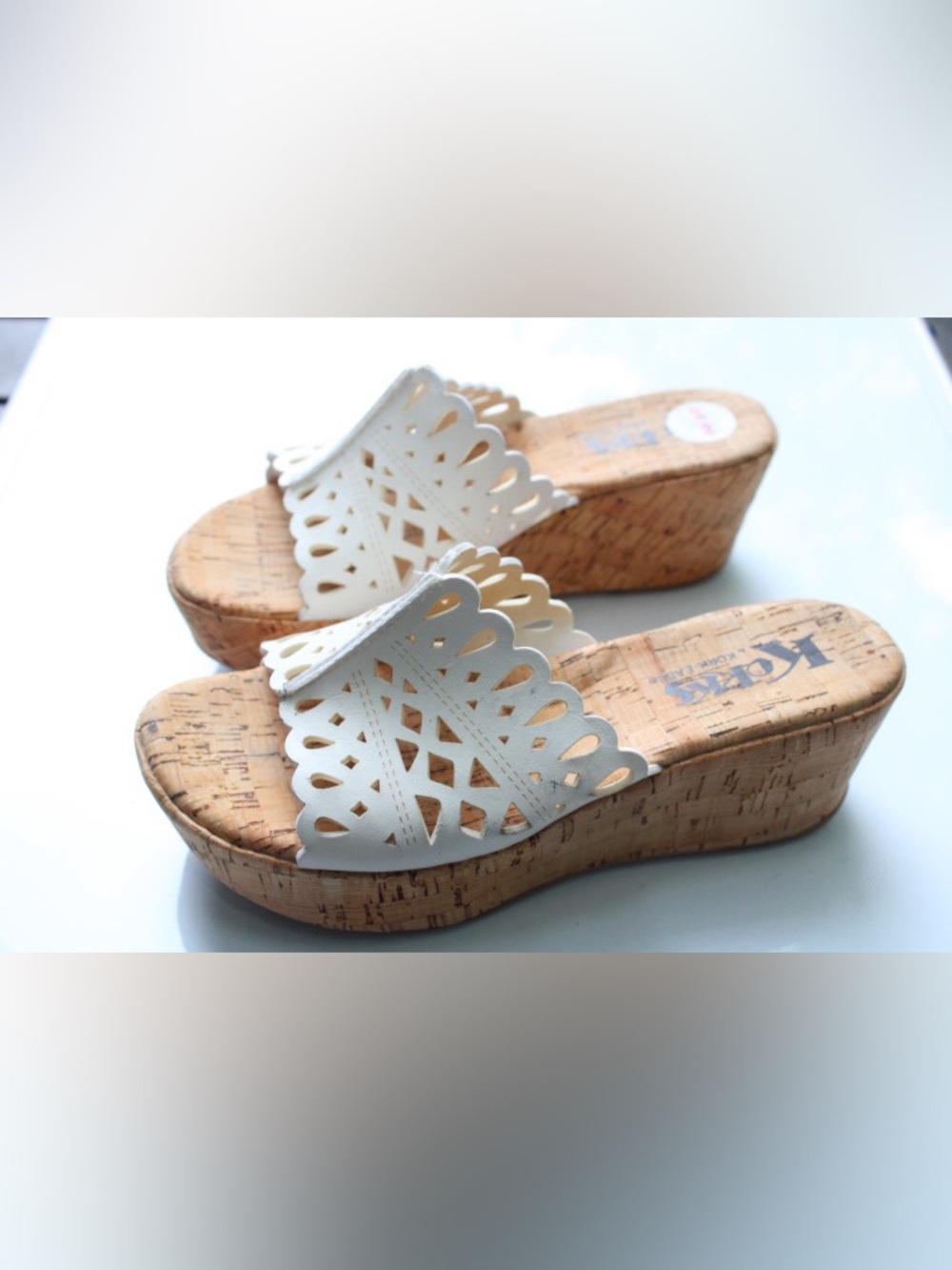 Kork-ease cut out wedge sandals - Picture 4 of 10